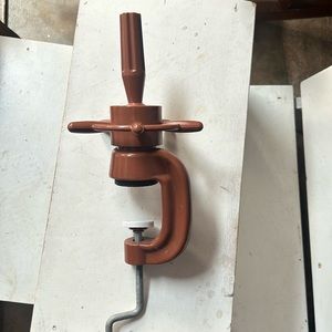 Cosmetology mannequin head stand .